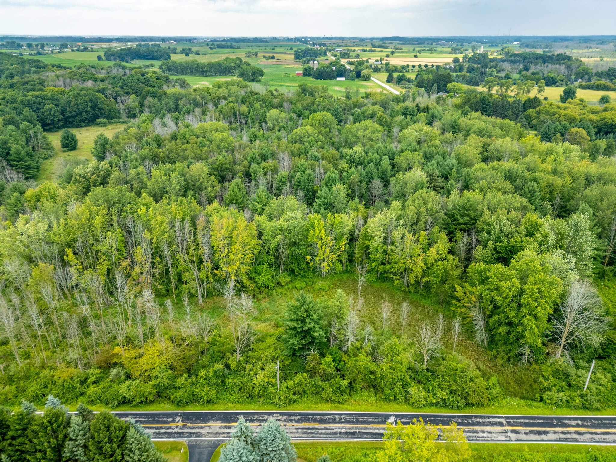 Oostburg Land For Sale | 5 Acres Townline Road | Pleasant View Realty